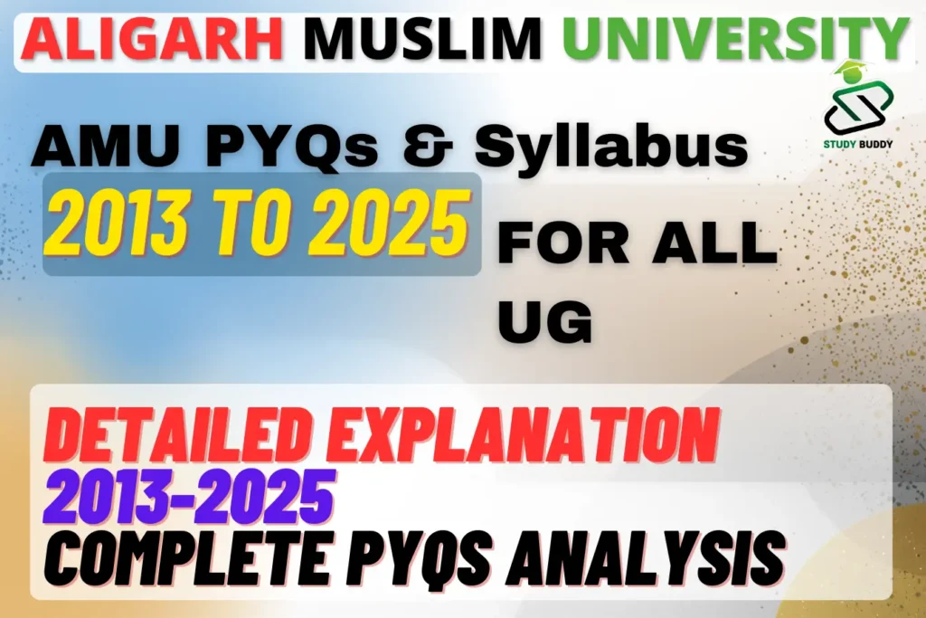 AMU PYQs