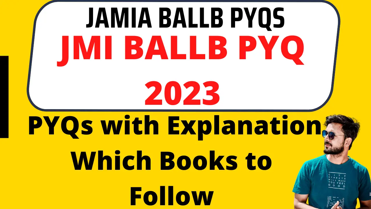 JMI BALLB PYQ 2023 | Jamia BALLB Previous Year Questions with Answers ...