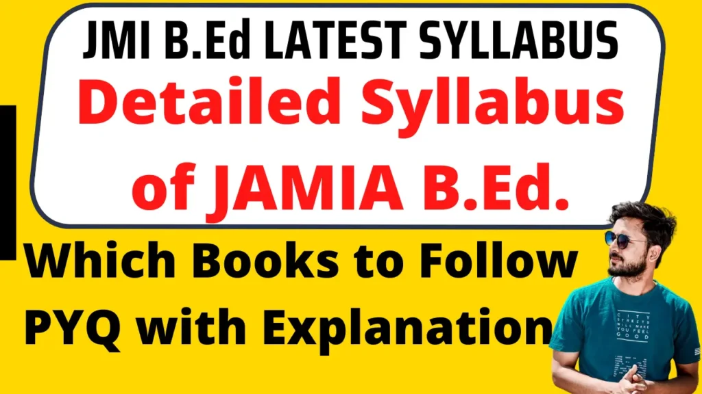 JMI Bed PYQ 2024